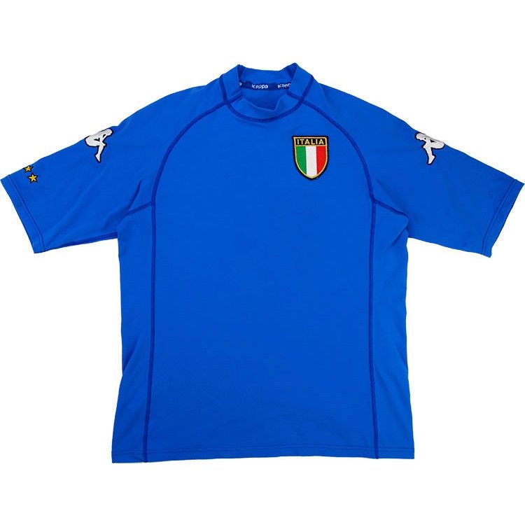 0e5dc9616749aaa2.jpg Retro Italy 2000 Euro Home Jersey - Image 1