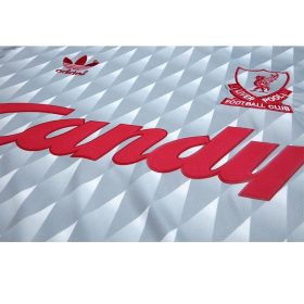 Retro Liverpool 1989/91 Away Long Sleeve Jersey - Image 4