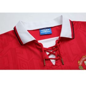 Retro Manchester United 1992/94 Home Jersey - Image 4