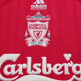 Retro Liverpool 1993/95 Home Long Sleeve Jersey - Image 4