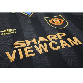 Retro Manchester United 1993/95 Away Long Sleeve Jersey - Image 3