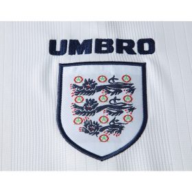 Retro England 1996/97 Home Long Sleeve Jersey - Image 5
