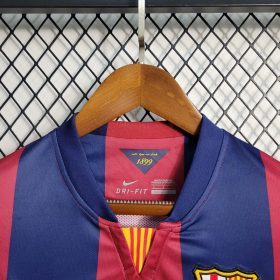 Retro Barcelona 2014/15 Home Long Sleeve Jersey - Image 8