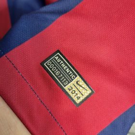 Retro Barcelona 2014/15 Home Long Sleeve Jersey - Image 7