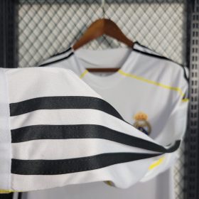 Retro Real Madrid 2009/10 Home Long Sleeve Jersey - Image 3