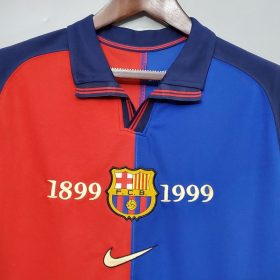 Retro Barcelona 1899/1999 100th Anniversary Editions Jersey - Image 2
