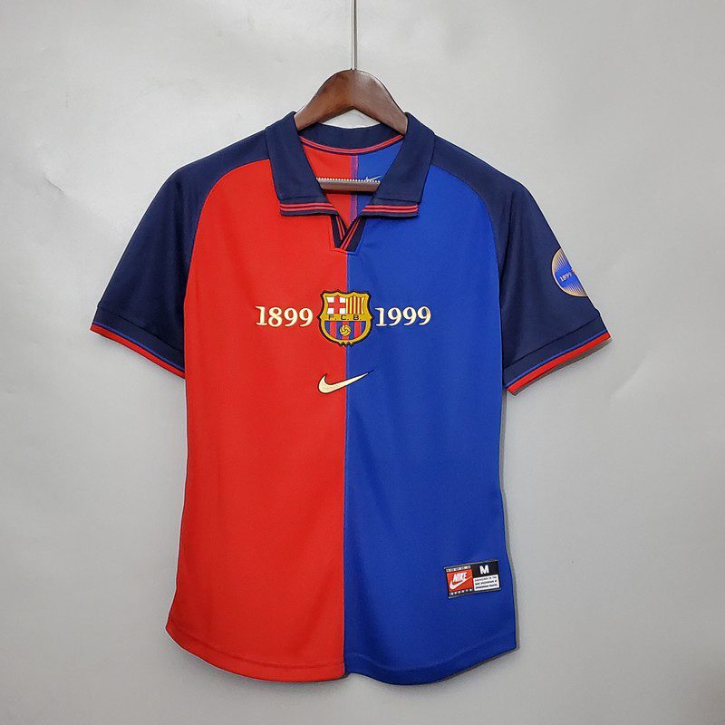 2023053012092656.jpg Retro Barcelona 1899/1999 100th Anniversary Editions Jersey - Image 1