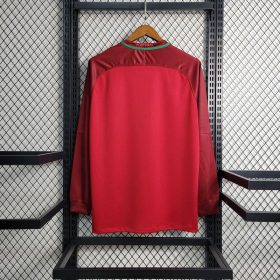 Retro Portugal 2016/17 Home Long Sleeve Jersey - Image 11
