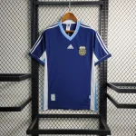 Retro Argentina 1998 Away Jersey - Image 2