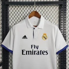 Retro Real Madrid 2016/17 Home Jersey - Image 8