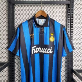 Retro Inter Milan 1992/93 Home Jersey - Image 3