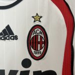 Retro AC Milan 2006/07 Away Kids Kit - Image 9
