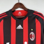 Retro AC Milan 2008/09 Home Long Sleeve Jersey - Image 7