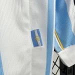 Retro Argentina 1998 Home Long Sleeve Jersey - Image 3