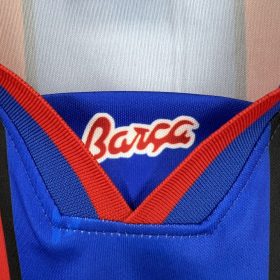 Retro Barcelona 1995/97 Home Long Sleeve Jersey - Image 6