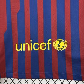 Retro Barcelona 2011/12 Home Long Sleeve Jersey - Image 9