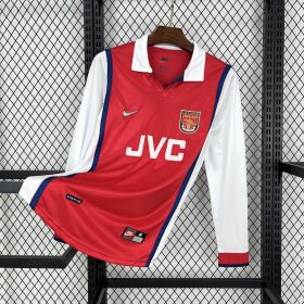 Retro Arsenal 1998/99 Home Long Sleeve Jersey