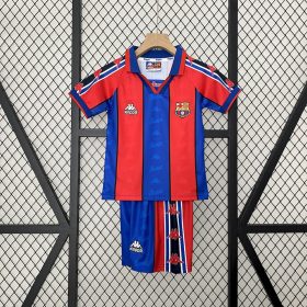 Retro Barcelona 1995/97 Home Kids Kit