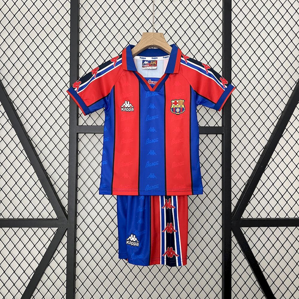 2025040110245812.jpg Retro Barcelona 1995/97 Home Kids Kit - Image 1