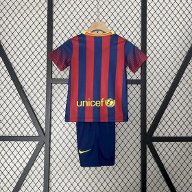 Retro Barcelona 2013/14 Home Kids Kit - Image 2