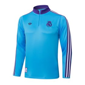 Mens Real Madrid 2025/26 Half-Zip Sweater+Pant 815 - Image 4