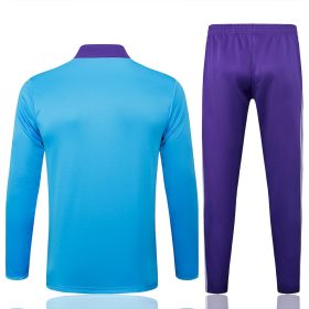 Mens Real Madrid 2025/26 Half-Zip Sweater+Pant 815 - Image 2