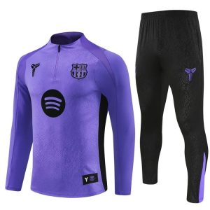 Mens Barcelona 2025/26 Half-Zip Sweater+Pant 411