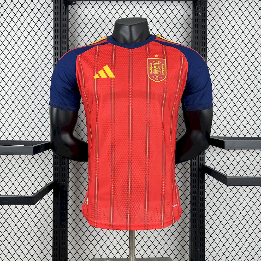 2025112009352335.jpg Mens Spain 2026 World Cup Home Jersey Player Version - Image 1