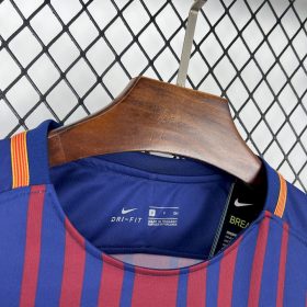 Retro Barcelona 2017/18 Home Jersey - Image 7