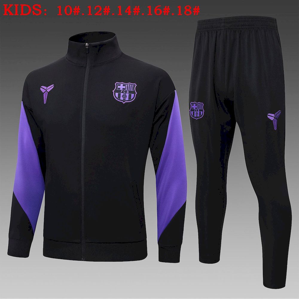 2025112415552964.jpg Kids Barcelona 2025/26 Tracksuit - Image 1