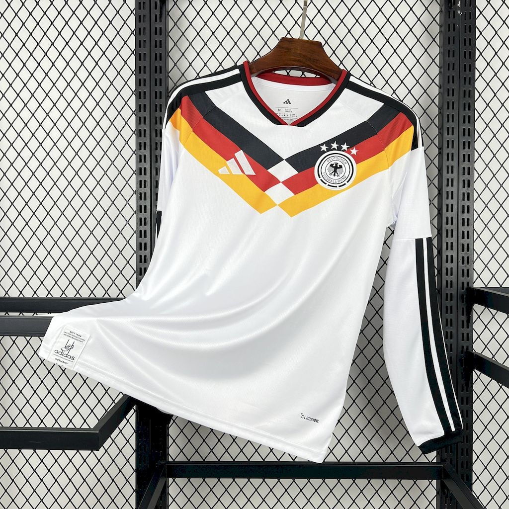 2025120516421895.jpg Mens Germany 2026 World Cup Home Long Sleeve Jersey - Image 1