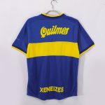 Retro Boca Juniors 2000/01 Home Jersey - Image 2
