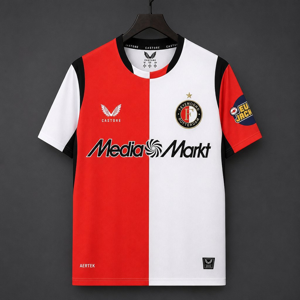 6f7da96492e5b7e479e91bd8 Mens Feyenoord 2026/27 Home Jersey - Image 1