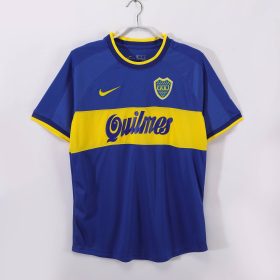 Retro Boca Juniors 2000/01 Home Jersey