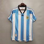 Retro Argentina 1998 World Cup Home Jersey