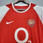 Retro Arsenal 2002/04 Home Jersey - Image 2