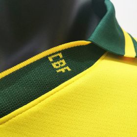 Retro Brazil 1994 World Cup Home Jersey - Image 4