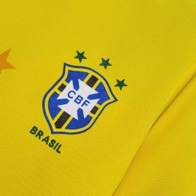 Retro Brazil 1994 World Cup Home Jersey - Image 7