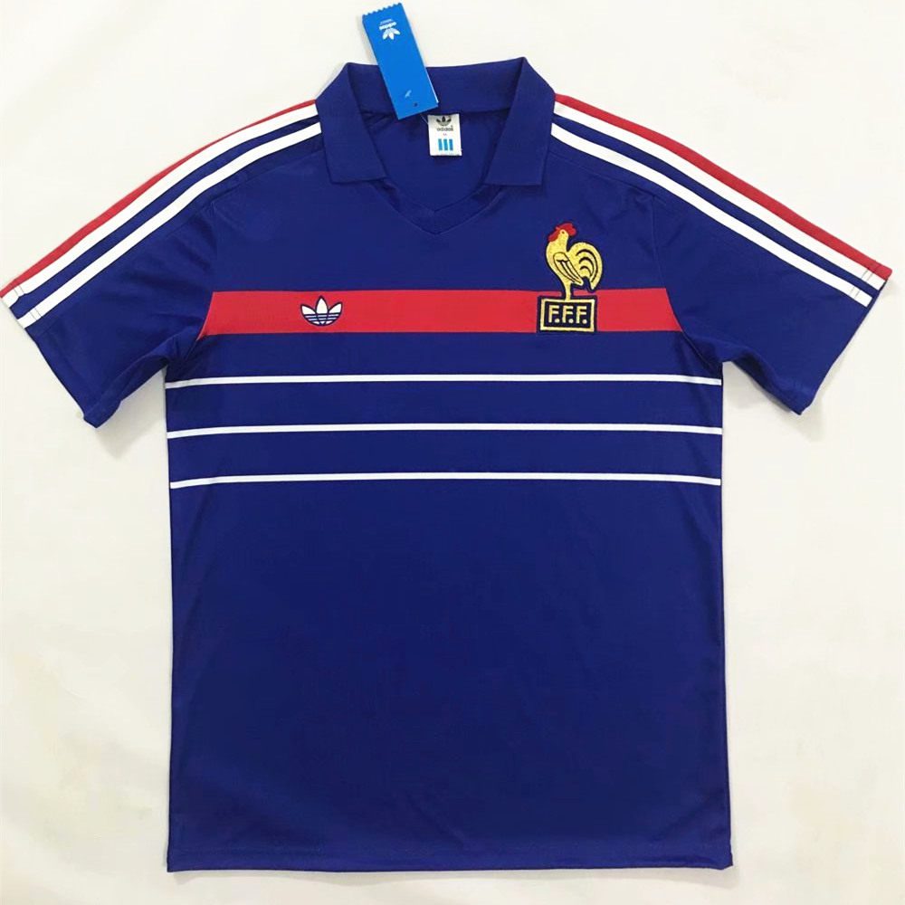 France-1984-Home-Retro-Jersey-37471.jpg Retro France 1984 Home Jersey - Image 1