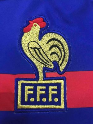 Retro France 1984 Home Jersey - Image 3