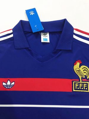 Retro France 1984 Home Jersey - Image 4
