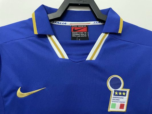 Retro Italy 1996 Home Jersey - Image 2
