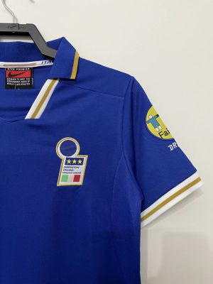 Retro Italy 1996 Home Jersey - Image 7