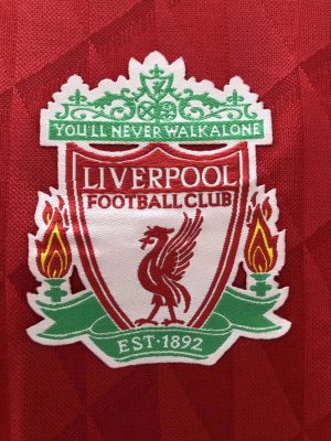 Retro Liverpool 2010/2012 Home Long Sleeve Jersey - Image 3