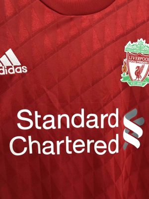 Retro Liverpool 2010/2012 Home Long Sleeve Jersey - Image 4