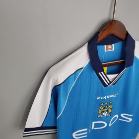 Retro Manchester City 1999/01 Home Jersey - Image 5