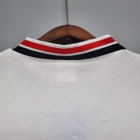 Retro Manchester United 1985 White Jersey - Image 5