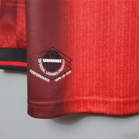Retro Manchester United 1996 Home Long Sleeve Jersey - Image 6