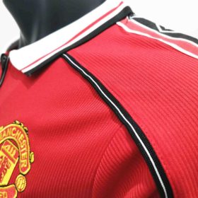 Retro Manchester United 1998/99 Home Long Sleeve Jersey - Image 3