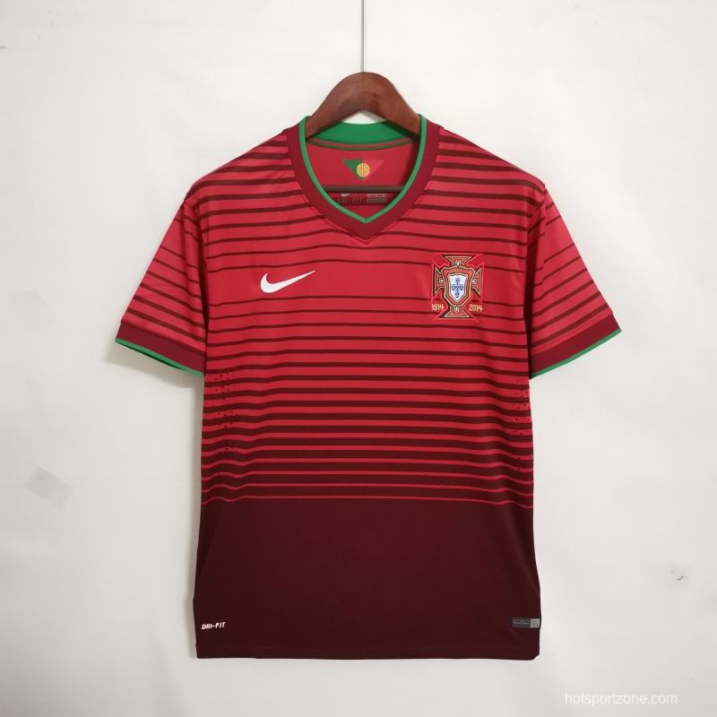 Portugal-2014-Home-Retro-Jersey-48987.jpg Retro Portugal 2014 Home Jersey - Image 1